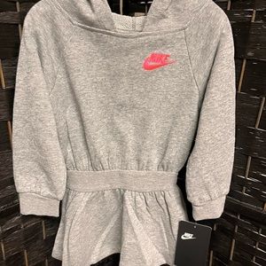 2T Nike hooded sweatshirt dress